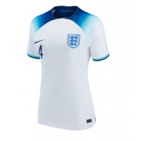 England Declan Rice #4 Replica Home Shirt Ladies World Cup 2022 Short Sleeve